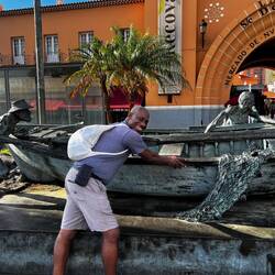 Allan leaping into action, lol!
