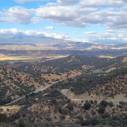 Landscape during drive in Santa Barbara