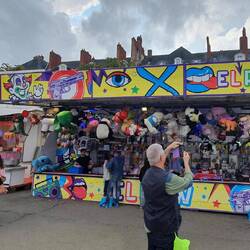 Dann waren wir auch noch auf dem Rummelplatz