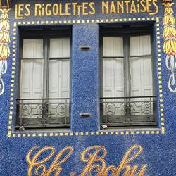 Fassaden von Häusern..