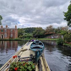Turning on to the Birmingham and Worcester Canal at Kings Norton Junction