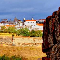 Blick auf die Altstadt von Elvas