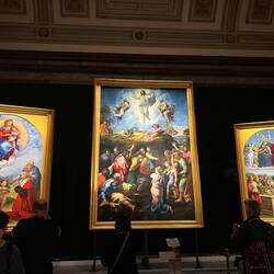 Incredible triptych by Rafael