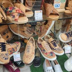 Cork shoes!!