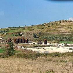 Teil einer Raffinerie