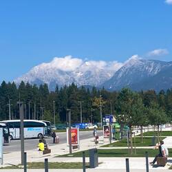 Capital city airport. Quiet; easy to get around and great views.