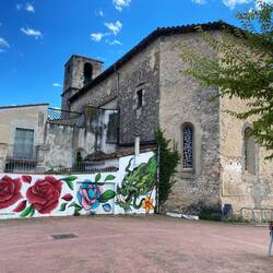 Headed north along the river after lunch