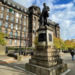 Statue of Dr Livingstone (I presume)