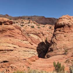 Da geht's irgendwo hinein