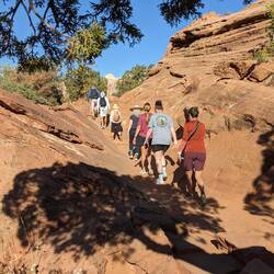 Nicht ganz alleine zum Overlook Point