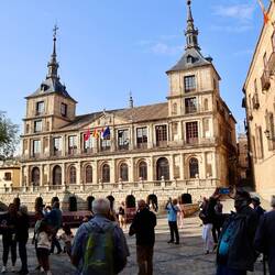 Toledo City Hall - the building to the right is where the Cardinal resides