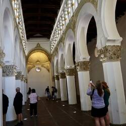Synagogue of Santa Maria la Blanca. Built in 1180