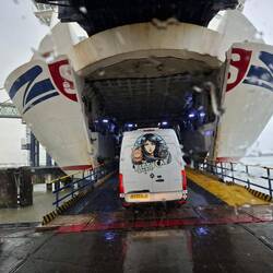 Das ist die Stena Line Fähre nach Hoog Van Holland
