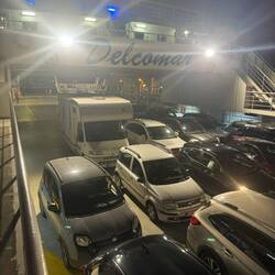 Auf der Fähre zurück nach Palau