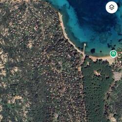 Jeder helle Punkt = eine Buschhütte 😯