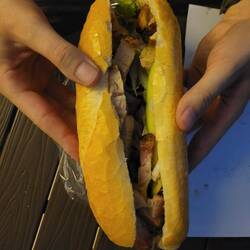 Abschluss Banh Mi 😋😋😋