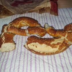 Bierbrezel vom Rewe der Hammer