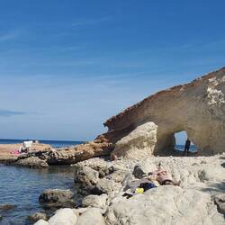 Strand abseits der Playa del Arenal in Javea