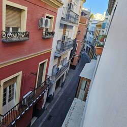 From apartment window