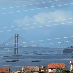 We thought this bridge over the inlet looked like the Golden Gate Bridge.