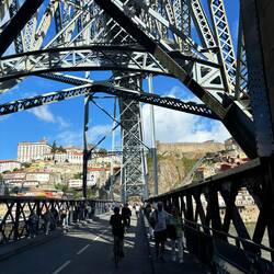 Ponte Luis 1 bridge lower deck