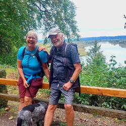 Der Inn ist sehr gut zu sehen!