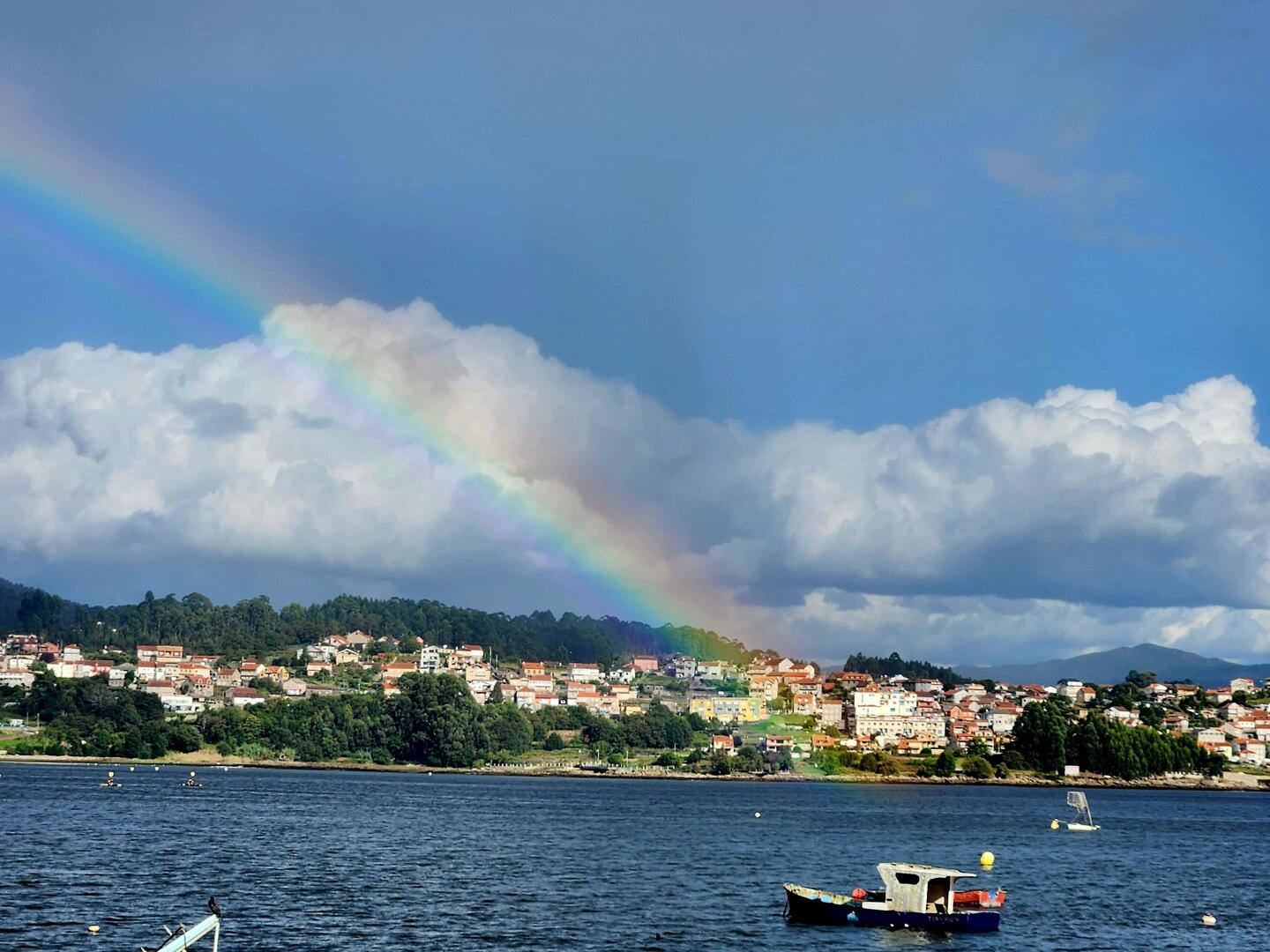 Just walking around....and BOOM! A rainbow!