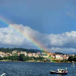 Just walking around....and BOOM! A rainbow!