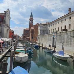 Ruhe vor dem Sturm in Chioggia