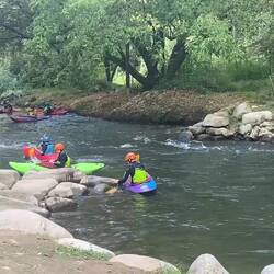 Learning how to manage the currents - not easy