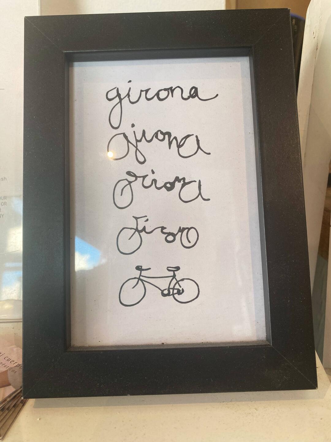 Loved this sign at Eat, Sleep, Cycle