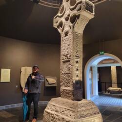 The original crosses were protected indoors.