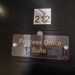 I wasn't joking we really did have the Princess suite.