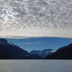 Promise of a fine day (unfulfilled 😬); Muchalat Inlet