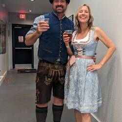 Sind aus Phoenix Arizona zum Oktoberfest angereist...