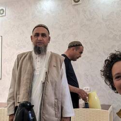 We were staying with a group from Turkmenistan, who we had breakfast with