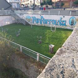 Every village has adult exercize equipment