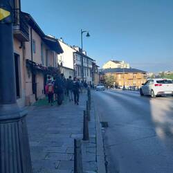 High School group doing Camino