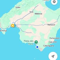 A short (5h) but windy sail to Sant Jordi
