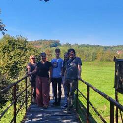 Across the Glina River