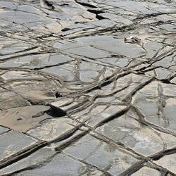 J9 simply loves these rocks separated by lava