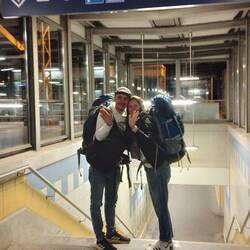 Adios! ...am Bahnhof HGW