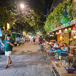 Weg zu unserm Hostel