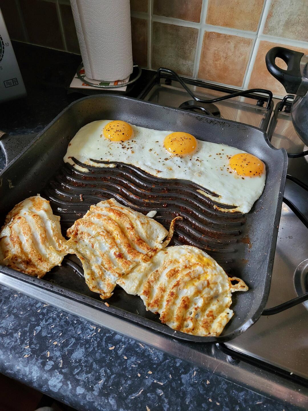 Ein Teil des Frühstücks 🍳🥓