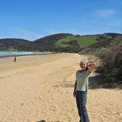 Yep, it's just a beach. A very windy beach...