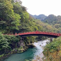 Shinkyo bridge in Nikko