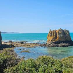 View North of the lighthouse