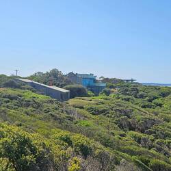 Beautiful houses along the waterfront