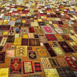 "Carpet Fields" by H. İçel (Türkiye) — Alsancak ... İzmir, Türkiye.