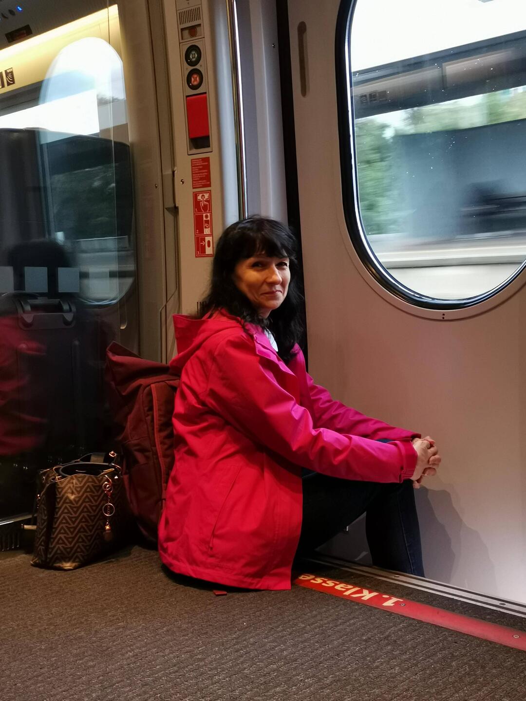 Die Anreise mit der DB von Berlin nach Linz war wegen Zugausfall beschwerlich. Aber mit Fensterplatz